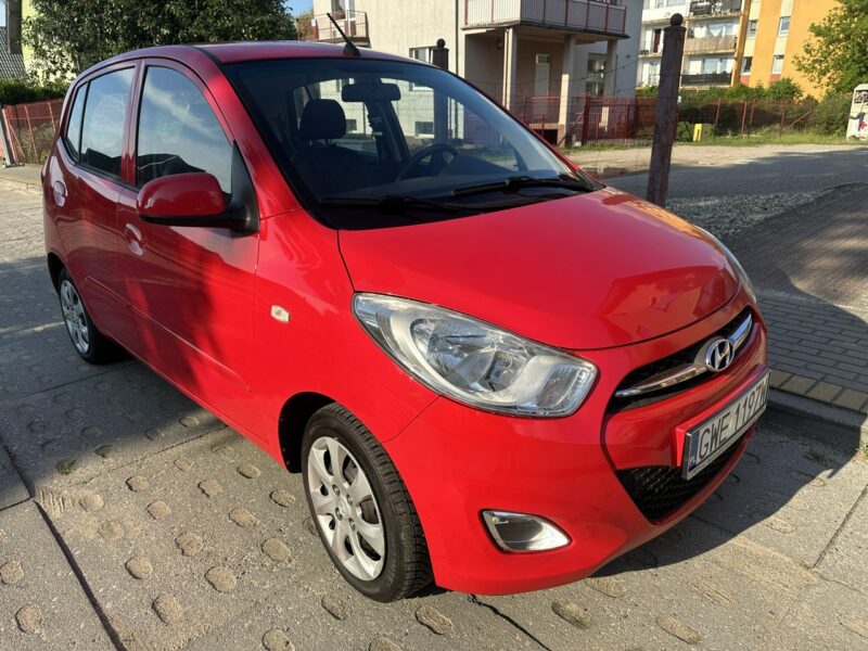 Hyundai i10 Klimatyzacja OK/Isofix/Przebieg gwarant/Opony wielosezonowe/Aux, USB I (2008-2013)