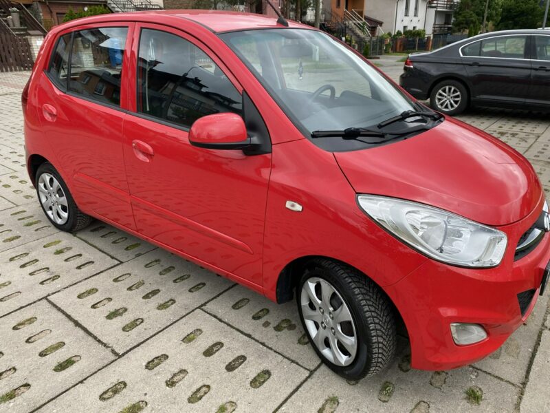 Hyundai i10 Klimatyzacja OK/Isofix/Przebieg gwarant/Opony wielosezonowe/Aux, USB I (2008-2013)