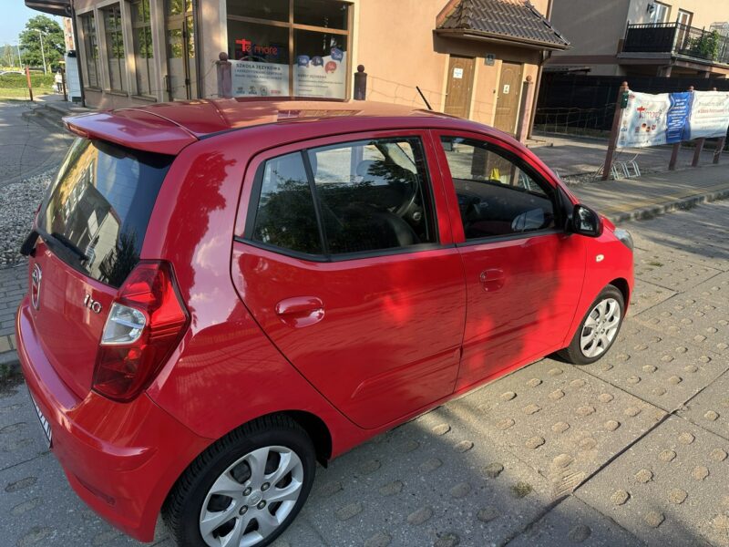 Hyundai i10 Klimatyzacja OK/Isofix/Przebieg gwarant/Opony wielosezonowe/Aux, USB I (2008-2013)
