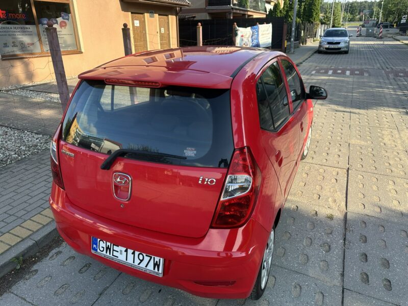 Hyundai i10 Klimatyzacja OK/Isofix/Przebieg gwarant/Opony wielosezonowe/Aux, USB I (2008-2013)