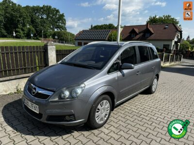 Opel Zafira 1,8 140PS zarejestrowana 172 tyś km 7 osób B (2005-2011)