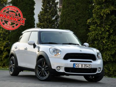 Mini Countryman 2.0d(143KM)*Xenon*Duża Navi*Klimatronik*Welur*Reling*F1*I Wł*Alu17"ASO