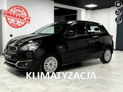Mitsubishi Space Star 1.0 71KM * INFORM PLUS * Klima * USB * Nowe opony * 2 kluczyki II (2012-)