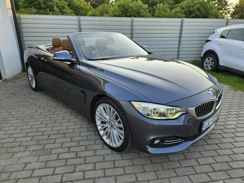 BMW 428 2.0 turbo 245KM benzyna CABRIO automat EUROPEJSKI serwis BMW ZADBANY I (F32/F33/F82)