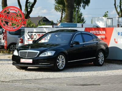 Mercedes S 550 S550 LONG 5.5 V8 388KM 2010r. Japonia 96tkm H/K Kamera ideał W221(2007-2013)