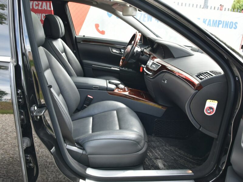 Mercedes S 550 S550 LONG 5.5 V8 388KM 2010r. Japonia 96tkm H/K Kamera ideał W221(2007-2013)