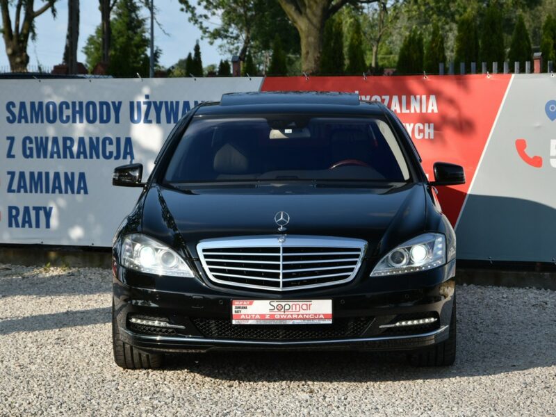 Mercedes S 550 S550 LONG 5.5 V8 388KM 2010r. Japonia 96tkm H/K Kamera ideał W221(2007-2013)