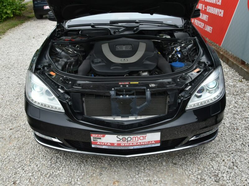 Mercedes S 550 S550 LONG 5.5 V8 388KM 2010r. Japonia 96tkm H/K Kamera ideał W221(2007-2013)