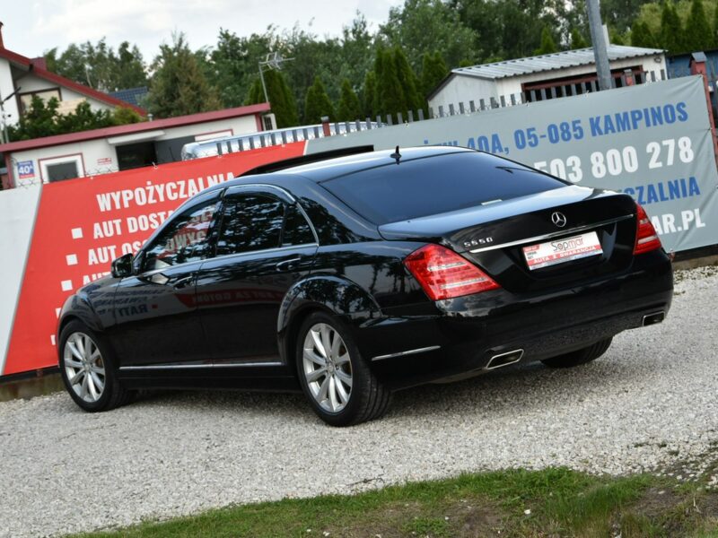 Mercedes S 550 S550 LONG 5.5 V8 388KM 2010r. Japonia 96tkm H/K Kamera ideał W221(2007-2013)