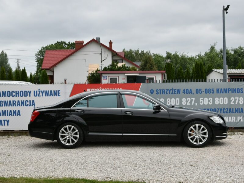 Mercedes S 550 S550 LONG 5.5 V8 388KM 2010r. Japonia 96tkm H/K Kamera ideał W221(2007-2013)