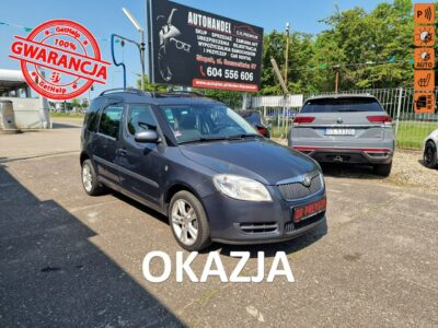 Škoda Roomster 1.4 Benzyna 86 KM, Panorama, Alufelgi, Klimatyzacja, Grzane Fotele,HAK I (2006-)