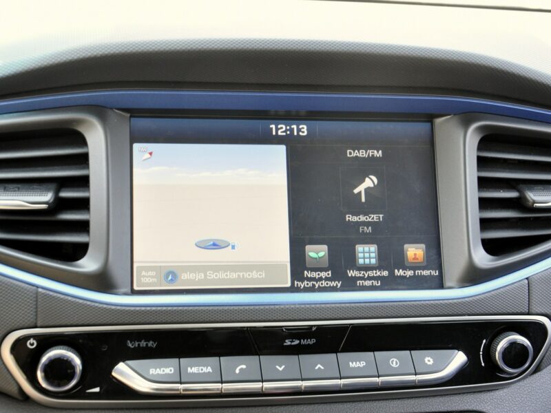 Hyundai IONIQ 1,6i 105KM Hybryda/Navi/Kamera/LEDy/Serwis/Nowe opony/Automat