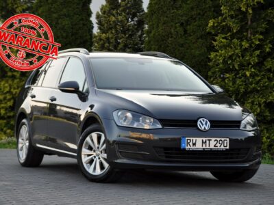Volkswagen Golf 1.6TDI(110KM)*Duża Navi*Welur*Reling*2xParktronik*I Wł*Alu16"ASO VW VII (2012-)