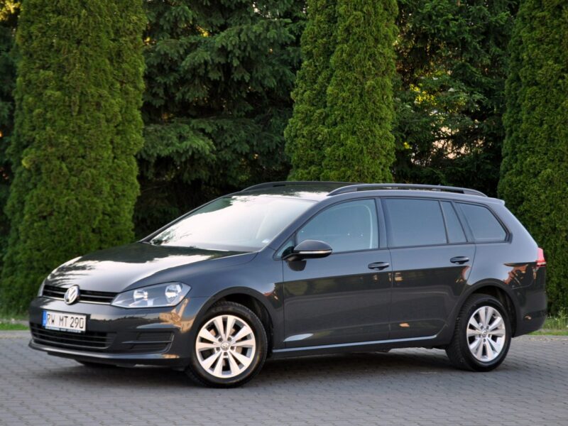 Volkswagen Golf 1.6TDI(110KM)*Duża Navi*Welur*Reling*2xParktronik*I Wł*Alu16"ASO VW VII (2012-)
