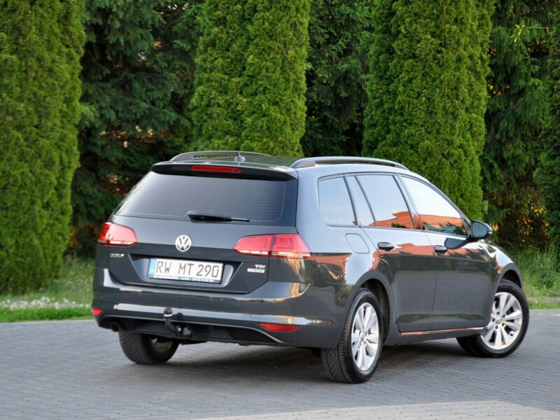 Volkswagen Golf 1.6TDI(110KM)*Duża Navi*Welur*Reling*2xParktronik*I Wł*Alu16"ASO VW VII (2012-)