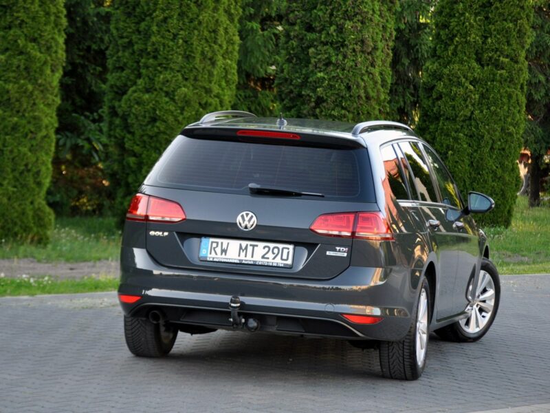 Volkswagen Golf 1.6TDI(110KM)*Duża Navi*Welur*Reling*2xParktronik*I Wł*Alu16"ASO VW VII (2012-)