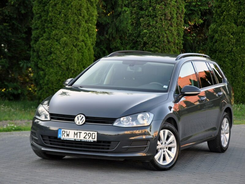 Volkswagen Golf 1.6TDI(110KM)*Duża Navi*Welur*Reling*2xParktronik*I Wł*Alu16"ASO VW VII (2012-)