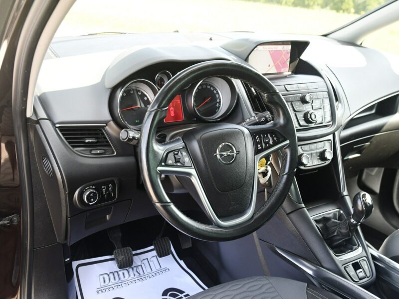 Opel Zafira 1,4Turbo Benz. Navi.Asystent Pasa Ruchu.7 Foteli.Pół-Skóry.Parktronic. C (2011-)