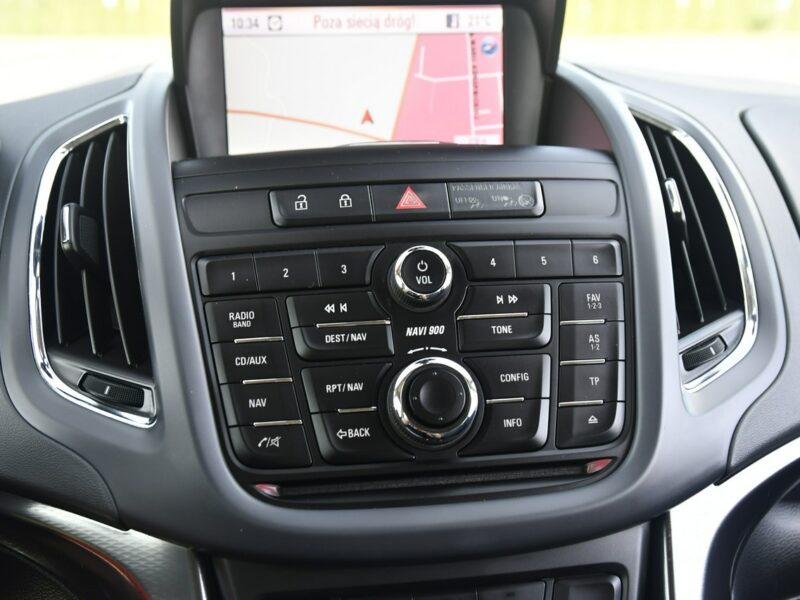 Opel Zafira 1,4Turbo Benz. Navi.Asystent Pasa Ruchu.7 Foteli.Pół-Skóry.Parktronic. C (2011-)
