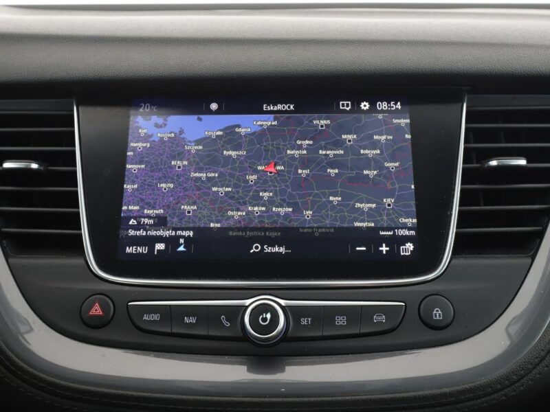 Opel Grandland X automat navi klima auto kamera i czujniki parkowania grzane fotele