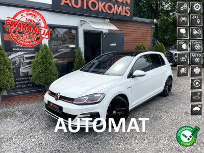 Volkswagen Golf GTI, LED, Klima, Navi, Temp, Asystenci, Martwe Pole, Kamera Cofania VII (2012-)