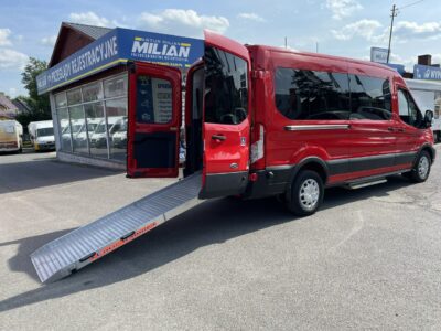 Ford Transit Transit przewozu Niepełnosprawnych 2 wózki inwalida rampa 2021 PFRON VII (2013-)