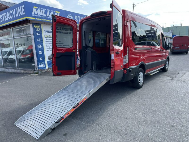 Ford Transit Transit przewozu Niepełnosprawnych 2 wózki inwalida rampa 2021 PFRON VII (2013-)