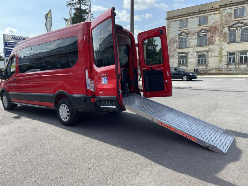 Ford Transit Transit przewozu Niepełnosprawnych 2 wózki inwalida rampa 2021 PFRON VII (2013-)