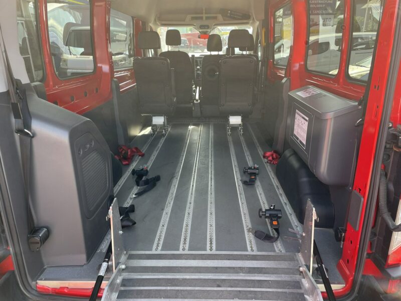 Ford Transit Transit przewozu Niepełnosprawnych 2 wózki inwalida rampa 2021 PFRON VII (2013-)