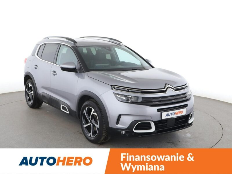 Citroen C5 Aircross 1.2T Feel Klimatyzacja Tempomat Nawigacja Skóra ParkAssist Kamera LED