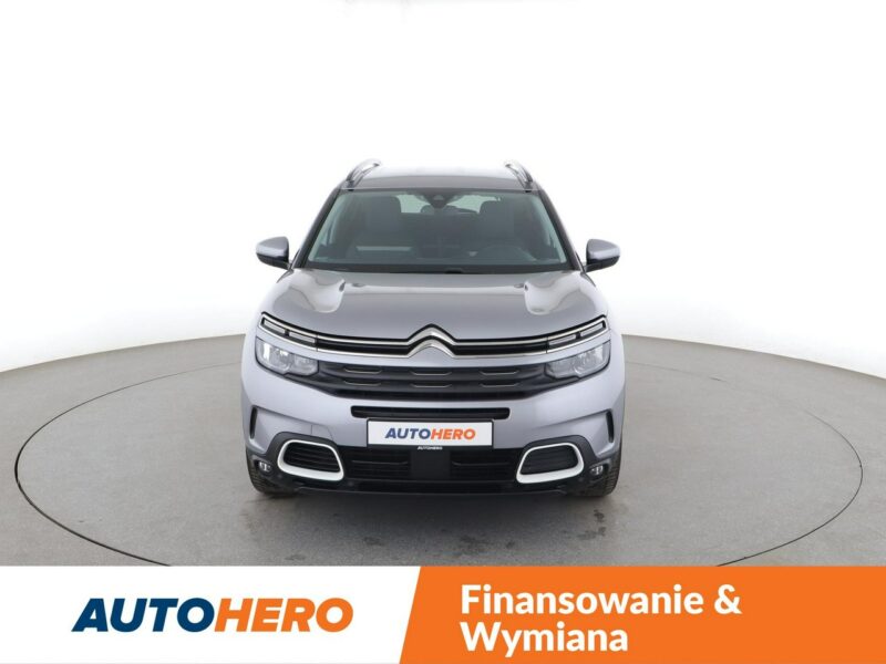 Citroen C5 Aircross 1.2T Feel Klimatyzacja Tempomat Nawigacja Skóra ParkAssist Kamera LED