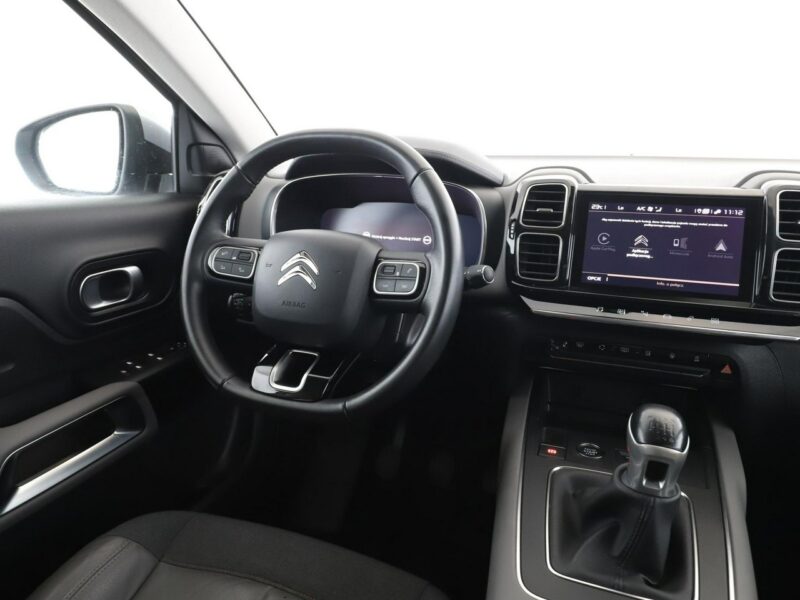 Citroen C5 Aircross 1.2T Feel Klimatyzacja Tempomat Nawigacja Skóra ParkAssist Kamera LED