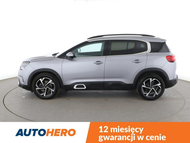 Citroen C5 Aircross 1.2T Feel Klimatyzacja Tempomat Nawigacja Skóra ParkAssist Kamera LED