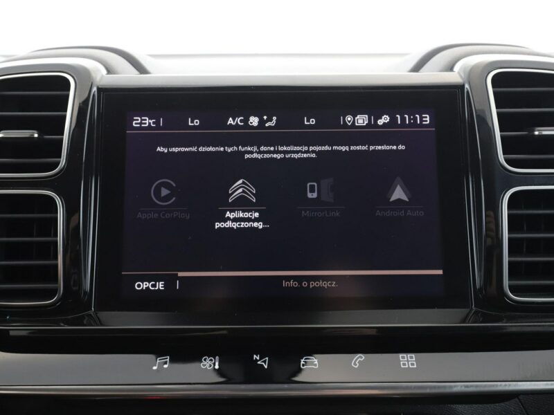 Citroen C5 Aircross 1.2T Feel Klimatyzacja Tempomat Nawigacja Skóra ParkAssist Kamera LED