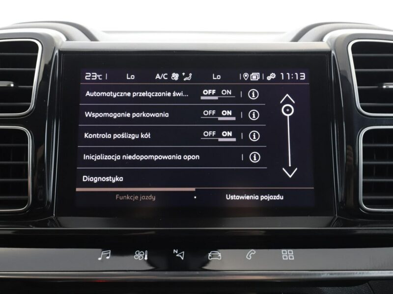 Citroen C5 Aircross 1.2T Feel Klimatyzacja Tempomat Nawigacja Skóra ParkAssist Kamera LED