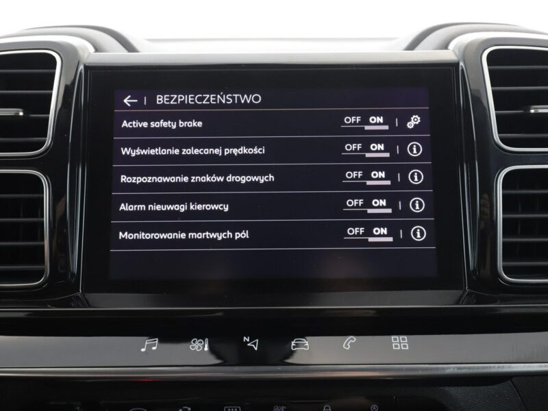 Citroen C5 Aircross 1.2T Feel Klimatyzacja Tempomat Nawigacja Skóra ParkAssist Kamera LED