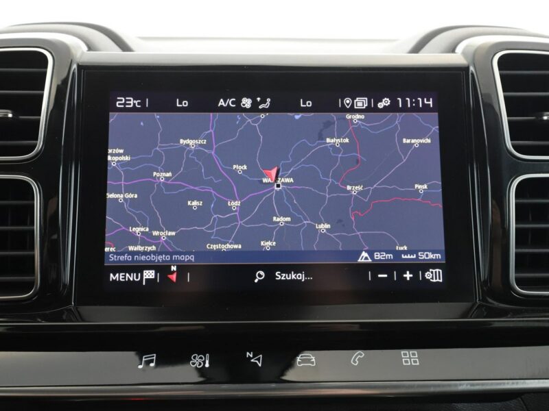 Citroen C5 Aircross 1.2T Feel Klimatyzacja Tempomat Nawigacja Skóra ParkAssist Kamera LED