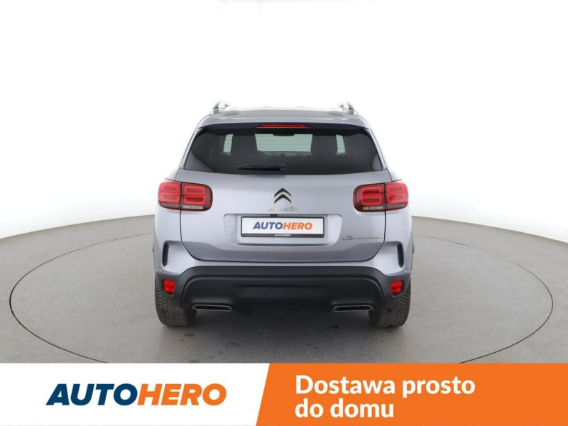 Citroen C5 Aircross 1.2T Feel Klimatyzacja Tempomat Nawigacja Skóra ParkAssist Kamera LED