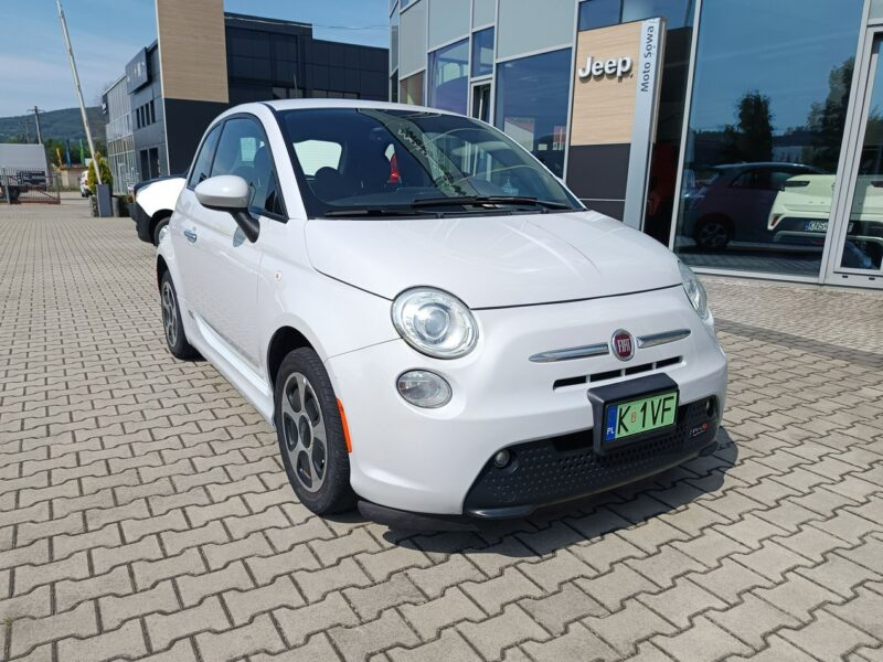 Fiat 500 113KM Automat, wyposażenie, niski przebieg, serwis, VAT23% I (2007-)