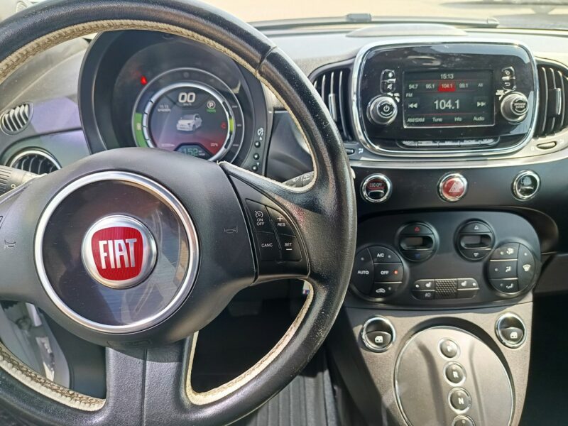 Fiat 500 113KM Automat, wyposażenie, niski przebieg, serwis, VAT23% I (2007-)