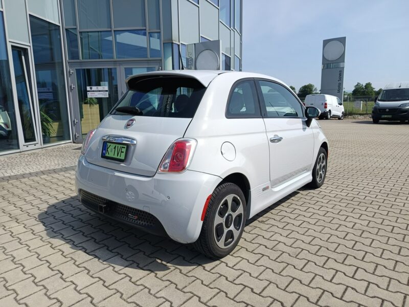 Fiat 500 113KM Automat, wyposażenie, niski przebieg, serwis, VAT23% I (2007-)