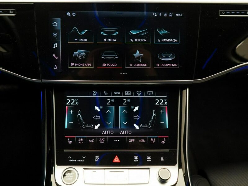 Audi A8 Audi A8 50TDI V6 Quattro Sline B&O Matrix HeadUp Noktowizja TUNER TV D5 (2017-)