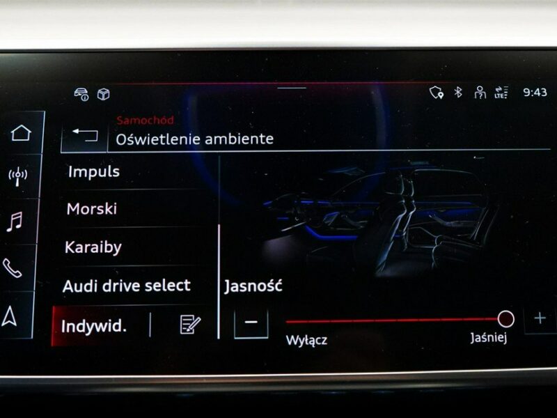 Audi A8 Audi A8 50TDI V6 Quattro Sline B&O Matrix HeadUp Noktowizja TUNER TV D5 (2017-)