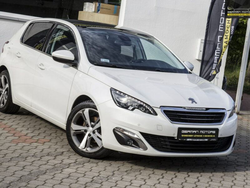 Peugeot 308 Allure / Ledy / Panorama / Kamera / Bezwypadkowa / Gwarancja na rok ! T9 (2014-2021)