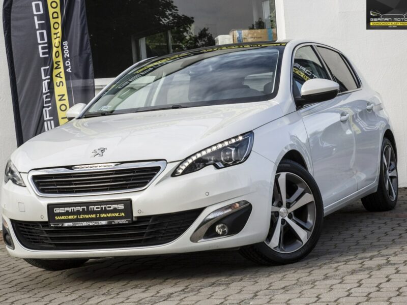 Peugeot 308 Allure / Ledy / Panorama / Kamera / Bezwypadkowa / Gwarancja na rok ! T9 (2014-2021)