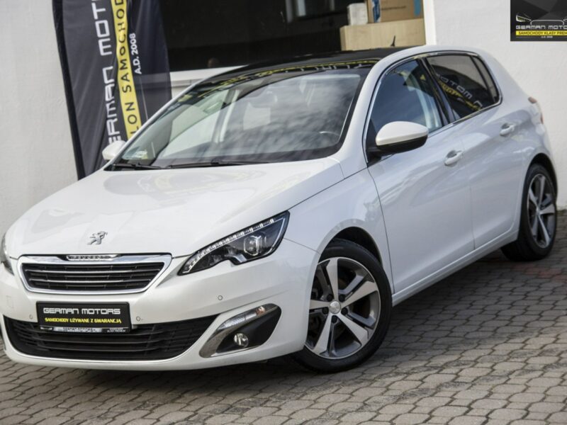 Peugeot 308 Allure / Ledy / Panorama / Kamera / Bezwypadkowa / Gwarancja na rok ! T9 (2014-2021)