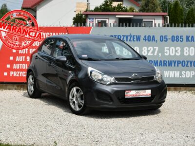 Kia Rio 1.2 GAZ 85KM 2015r. Klima Alufelgi Czujniki podgrz. fotele isofix III (2011-)