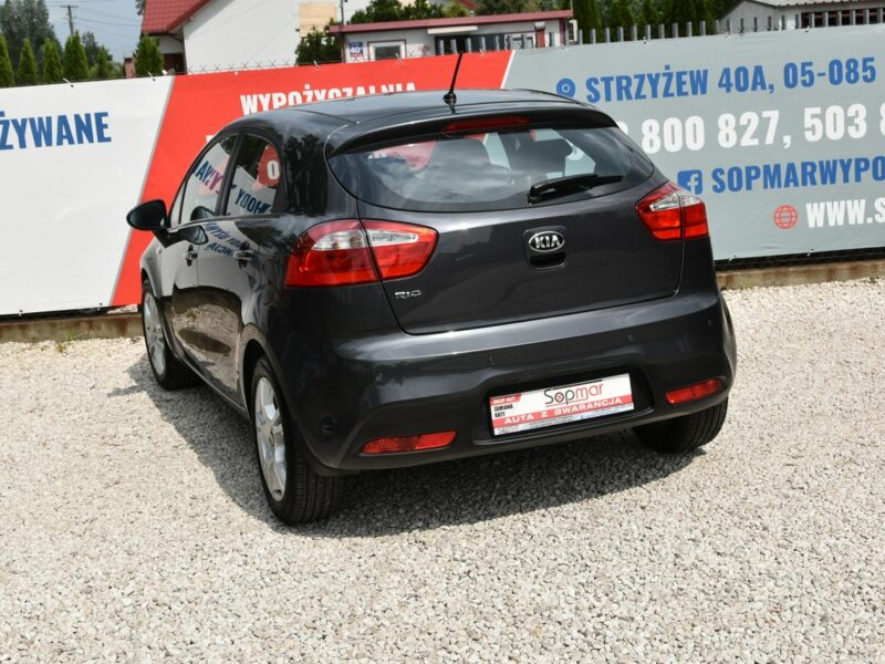Kia Rio 1.2 GAZ 85KM 2015r. Klima Alufelgi Czujniki podgrz. fotele isofix III (2011-)