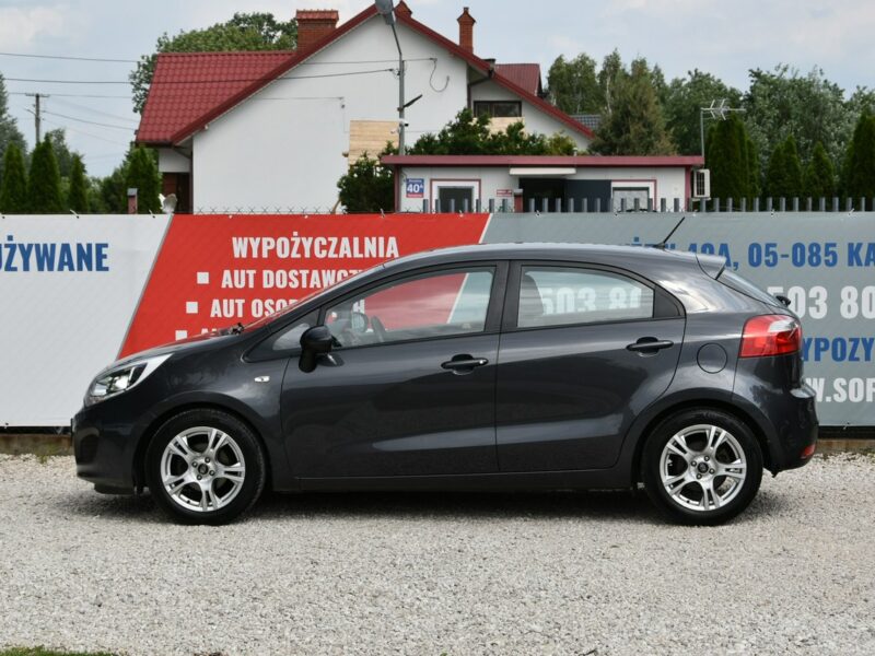 Kia Rio 1.2 GAZ 85KM 2015r. Klima Alufelgi Czujniki podgrz. fotele isofix III (2011-)