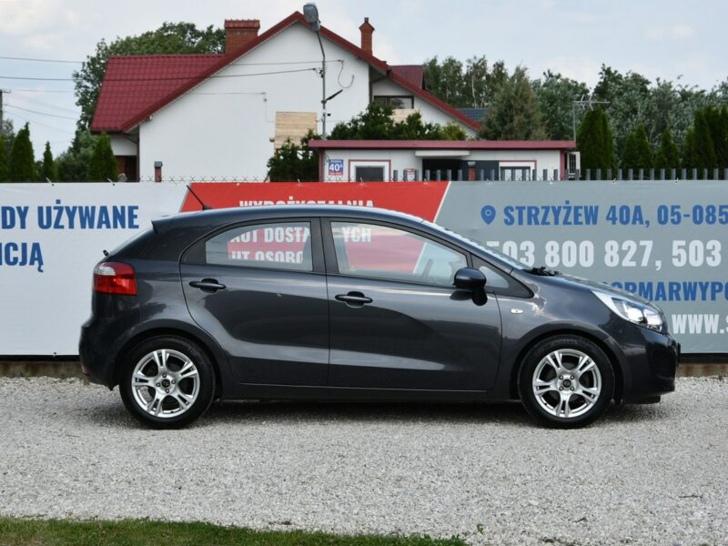 Kia Rio 1.2 GAZ 85KM 2015r. Klima Alufelgi Czujniki podgrz. fotele isofix III (2011-)